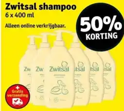 Kruidvat Zwitsal shampoo aanbieding