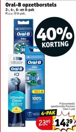 Kruidvat Oral-B opzetborstels aanbieding