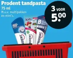 Kruidvat Prodent tandpasta aanbieding