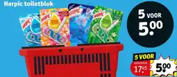 Kruidvat Harpic toiletblok aanbieding