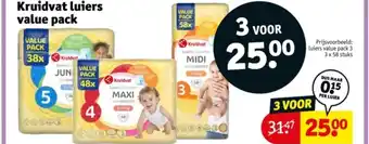 Kruidvat Kruidvat luiers value pack aanbieding