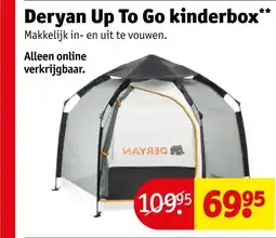 Kruidvat Deryan Up To Go kinderbox aanbieding