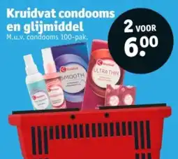 Kruidvat Kruidvat condooms en glijmiddel aanbieding