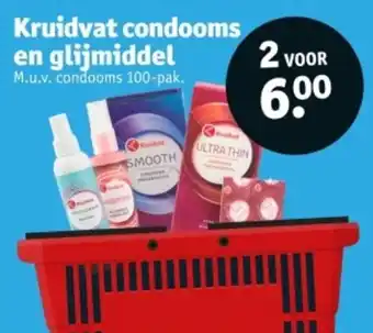 Kruidvat Kruidvat condooms en glijmiddel aanbieding