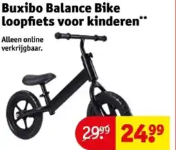Kruidvat Buxibo Balance Bike loopfiets voor kinderen aanbieding