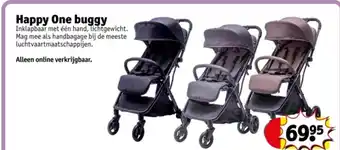 Kruidvat Happy One buggy aanbieding