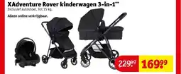 Kruidvat XAdventure Rover kinderwagen 3-in-1 aanbieding