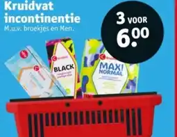 Kruidvat Kruidvat incontinentie aanbieding