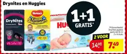 Kruidvat Drynites en Huggies aanbieding