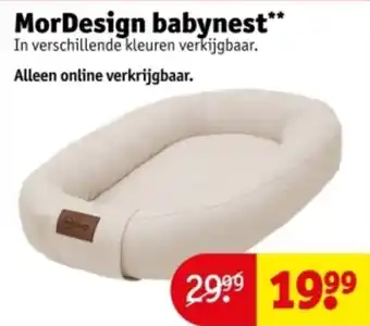 Kruidvat MorDesign babynest aanbieding