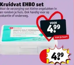Kruidvat Kruidvat EHBO set aanbieding