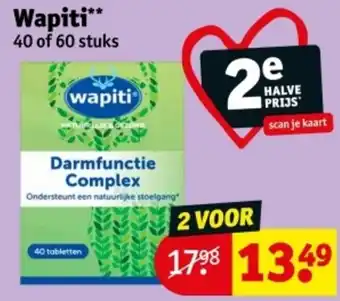 Kruidvat Wapiti aanbieding