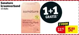 Kruidvat Sanature kraamverband aanbieding