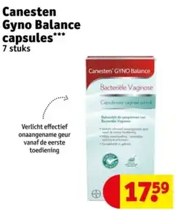 Kruidvat Canesten Gyno Balance capsules aanbieding