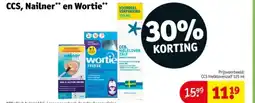 Kruidvat CCS, Nailner en Wortie aanbieding