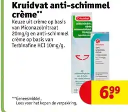 Kruidvat Kruidvat anti-schimmel crème aanbieding