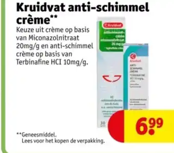 Kruidvat Kruidvat anti-schimmel crème aanbieding