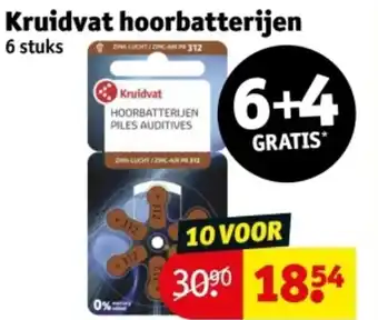 Kruidvat Kruidvat hoorbatterijen aanbieding