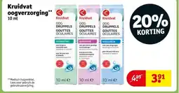Kruidvat Kruidvat oogverzorging aanbieding