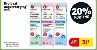 Kruidvat Kruidvat oogverzorging aanbieding