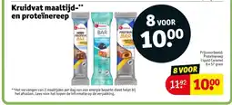 Kruidvat Kruidvat maaltijd en proteïnereep aanbieding