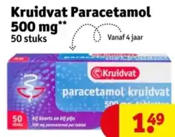 Kruidvat Kruidvat Paracetamol 500 mg aanbieding