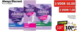 Kruidvat Always Discreet aanbieding
