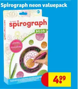Kruidvat Spirograph neon valuepack aanbieding