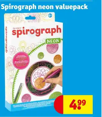 Kruidvat Spirograph neon valuepack aanbieding