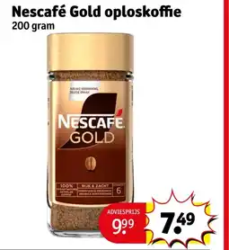 Kruidvat Nescafé Gold oploskoffie aanbieding