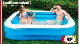 Kruidvat Familiezwembad L aanbieding