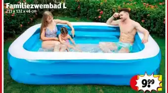 Kruidvat Familiezwembad L aanbieding
