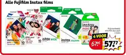 Kruidvat Alle Fujifilm Instax films aanbieding