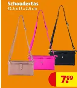 Kruidvat Schoudertas aanbieding