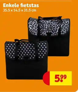Kruidvat Enkele fietstas aanbieding