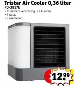 Kruidvat Tristar Air Cooler 0,36 liter Tristar Air Cooler 4 liter aanbieding