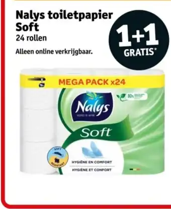 Kruidvat Nalys toiletpapier Soft aanbieding