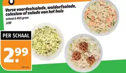 Poiesz Verse voordeelsalade, waldorfsalade, coleslaw of salade van het huis aanbieding