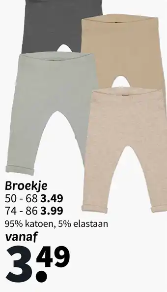 Wibra Broekje aanbieding