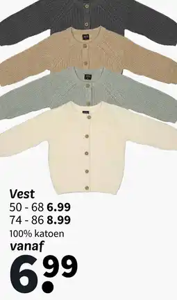 Wibra Vest aanbieding