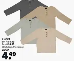 Wibra T-shirt aanbieding