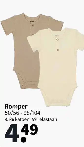 Wibra Romper aanbieding