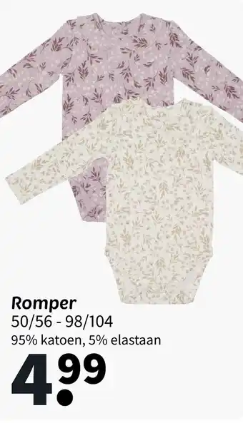 Wibra Romper aanbieding