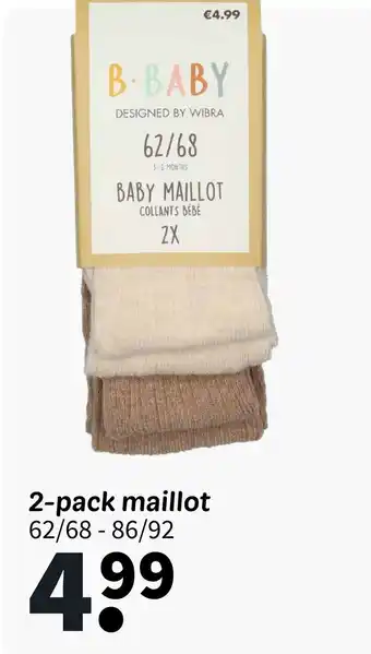Wibra 2-pack maillot aanbieding