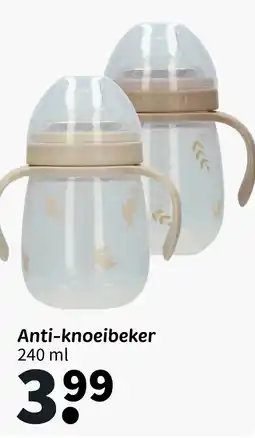 Wibra Anti-knoeibeker aanbieding