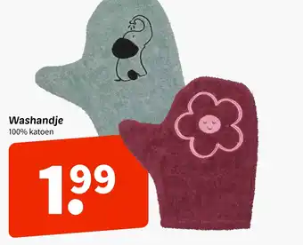Wibra Washandje aanbieding