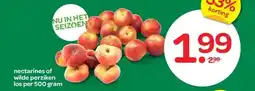 Spar nectarines of wilde perziken aanbieding