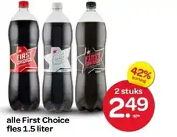 Spar alle First Choice aanbieding