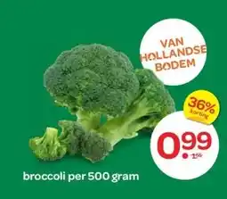 Spar broccoli aanbieding