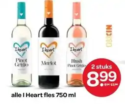 Spar alle I Heart aanbieding